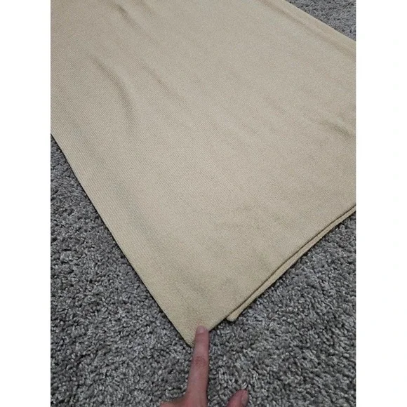 St. John Evening by Marie Gray Maxi Skirt Cream Size 12 Santana Knit - Picture 12 of 12